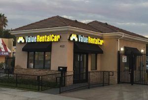 value rental car office exterior