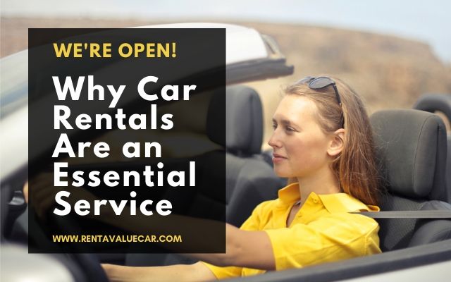 Emergency car rental Essential Service
