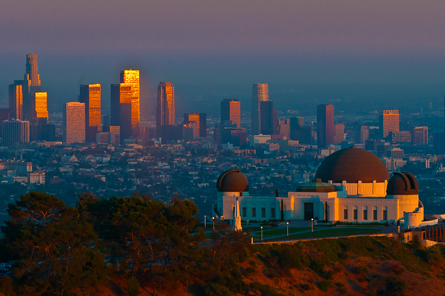 Griffith Observatory in los angeles california