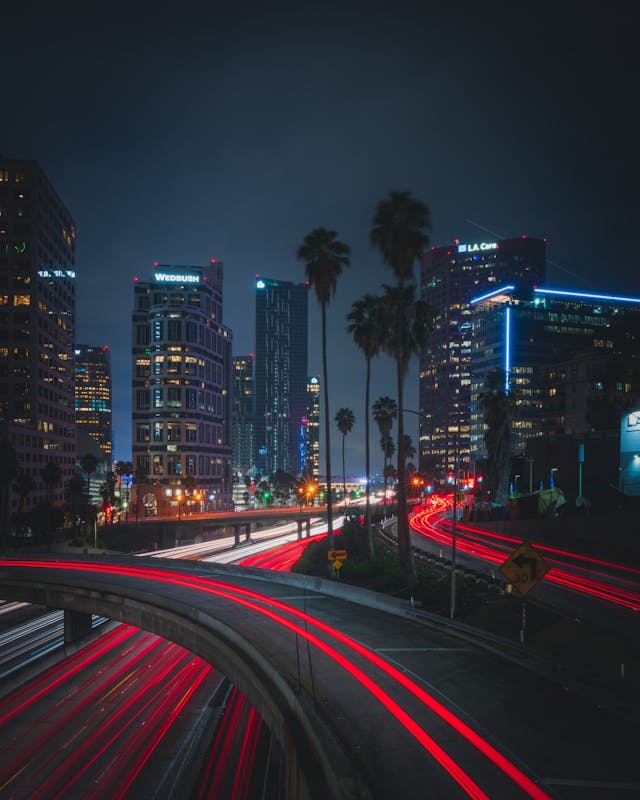 Los Angeles at night