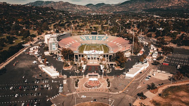 rose bowl stadium pasadena california
