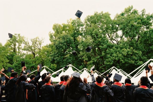 College graduation ceremony
